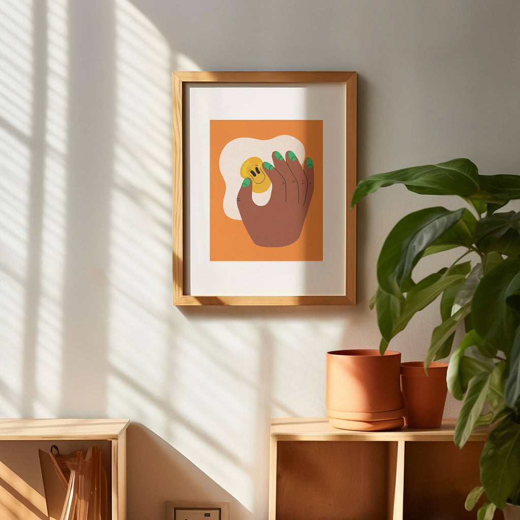 The Breakfast Egg Print - 8x10
