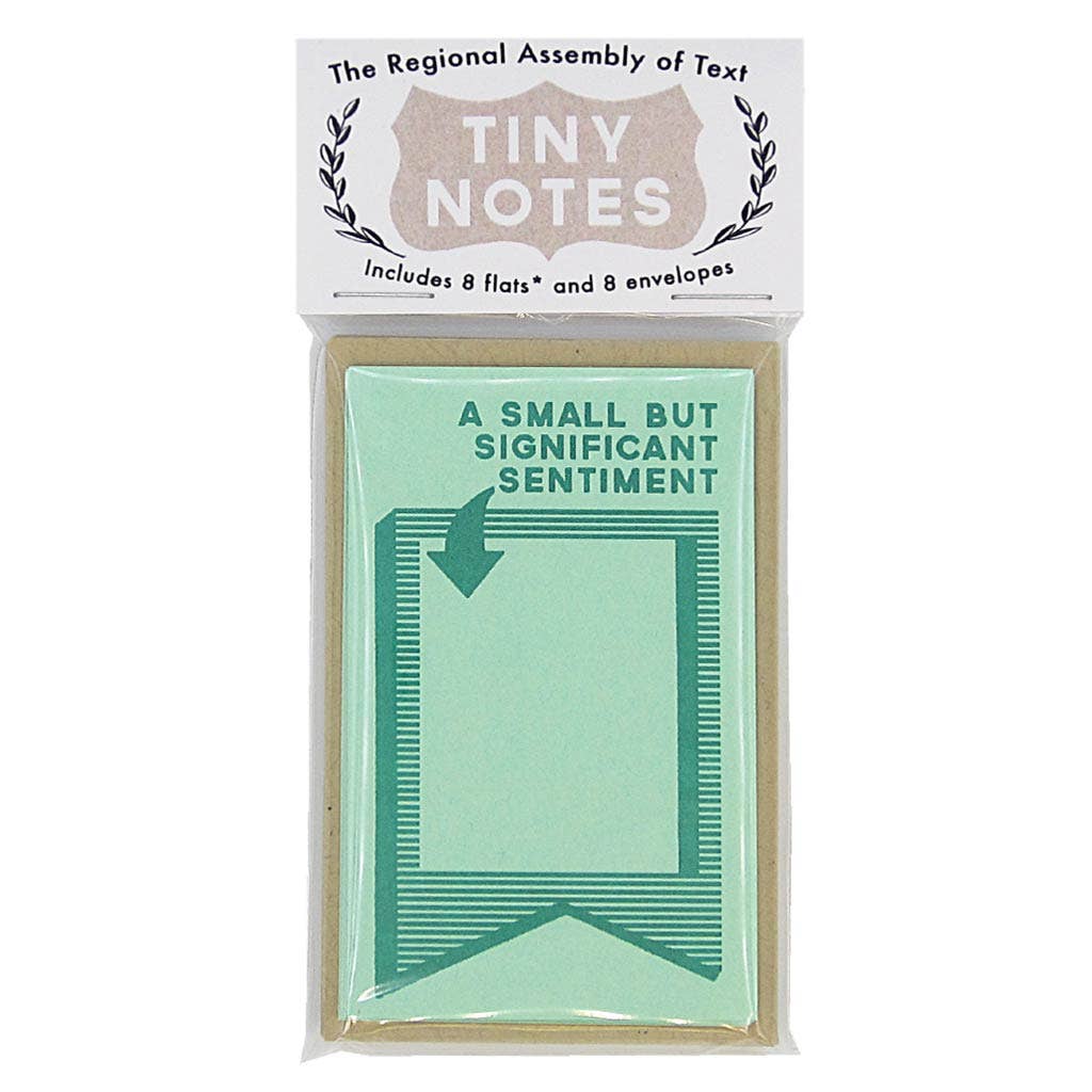 Tiny Notes Card & Envelopes