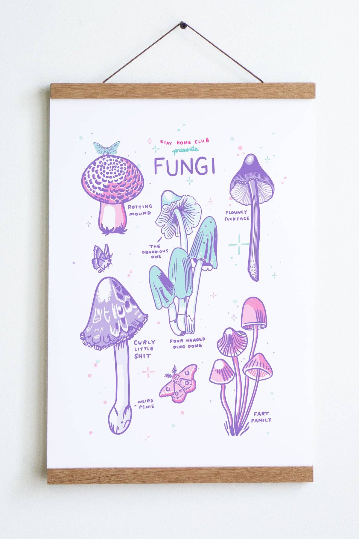 Fungi Art Print - 8x10
