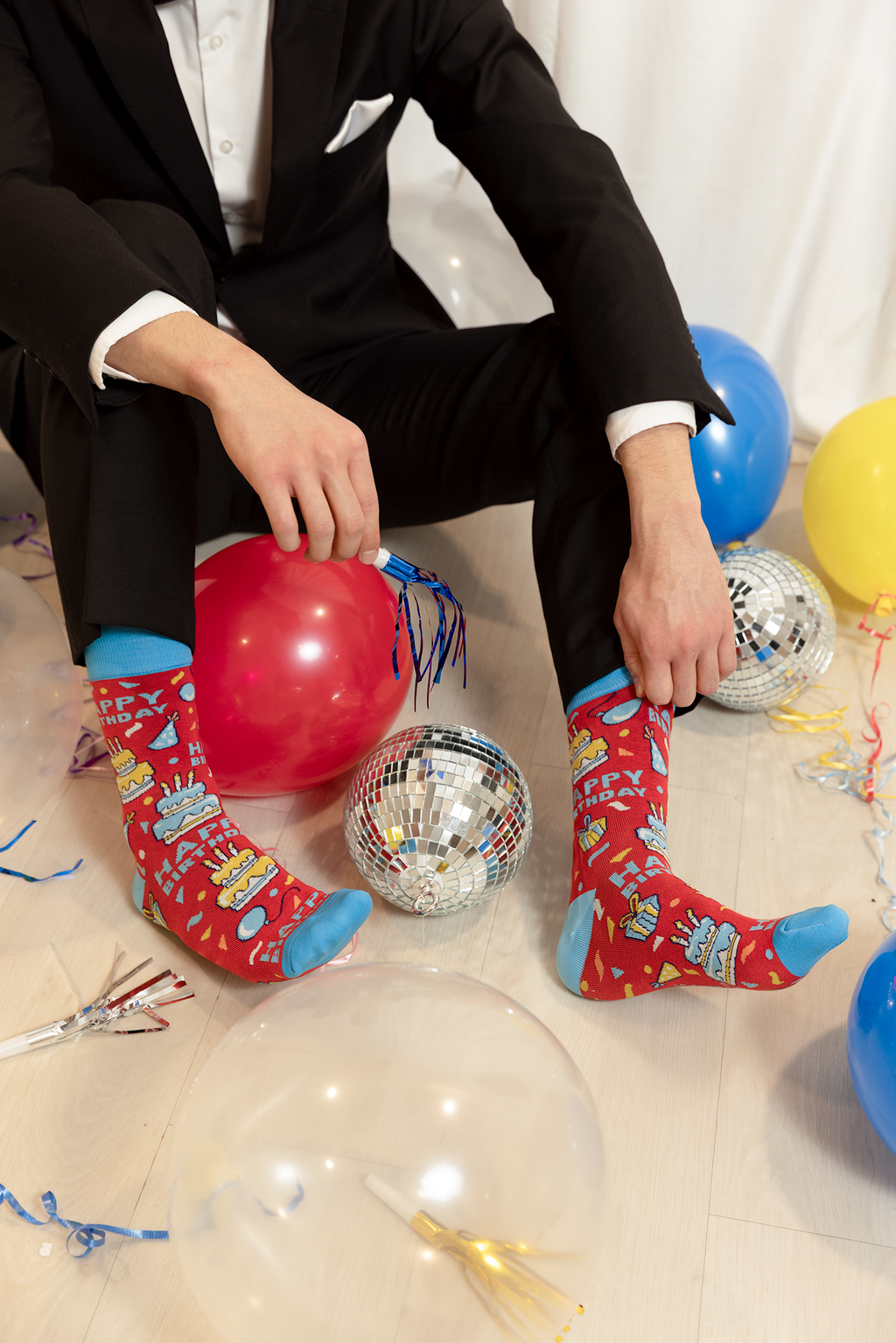Happy Birthday Socks - (M/L)
