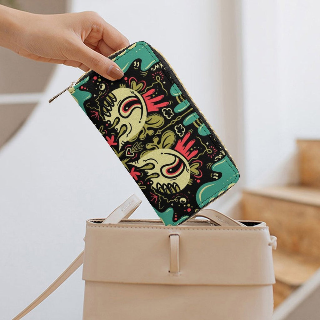 Why Not? Zippered Wallet