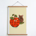 A Lot on my Plate Print - 8x10