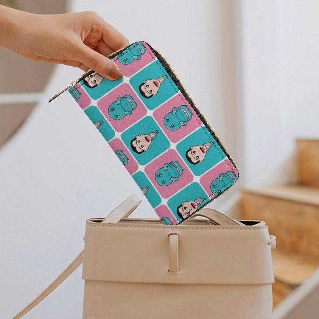 Peewee+Chairry Zippered Wallet