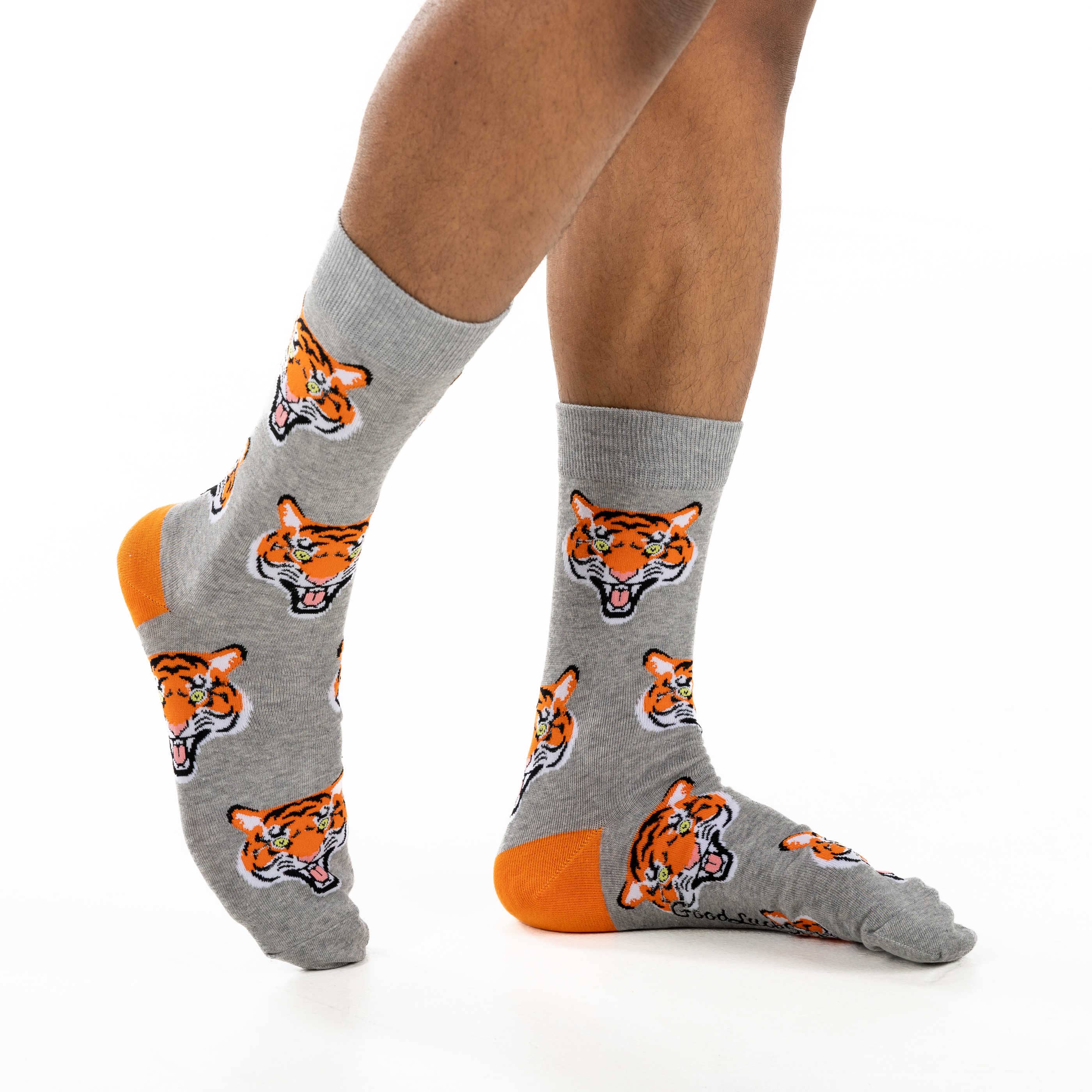 Grey Tigers Socks - M/L