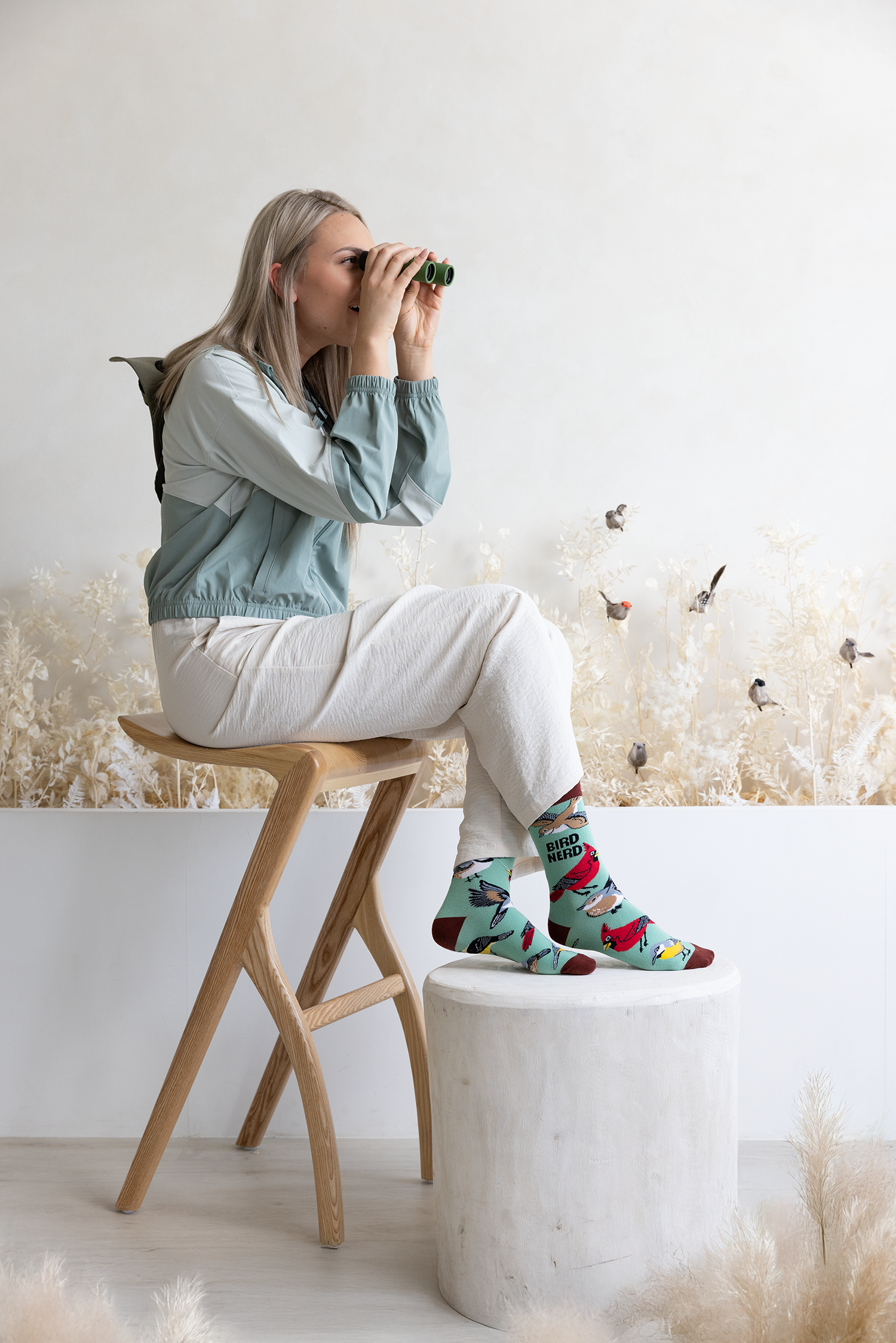 Bird Nerd Socks - S/M