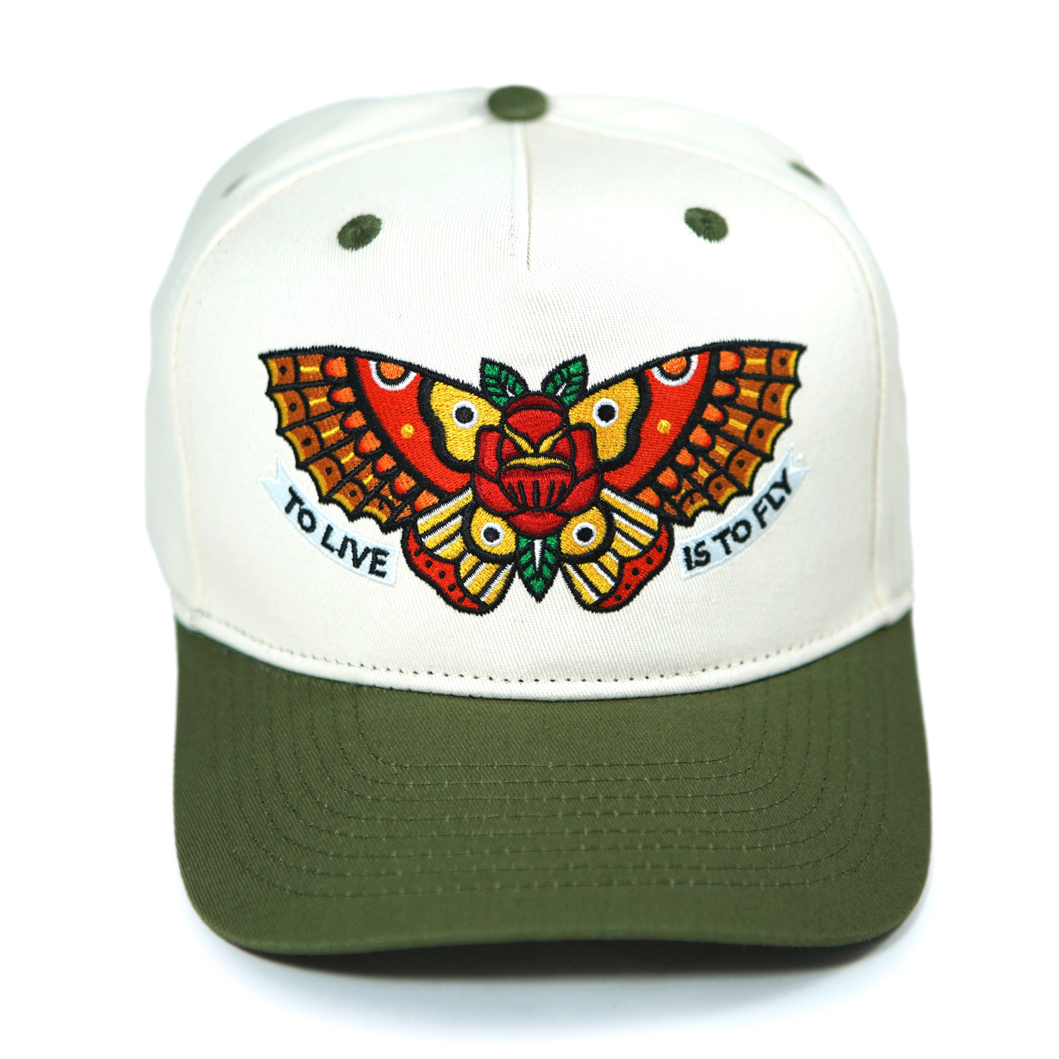Townes Butterfly Two-Tone Hat