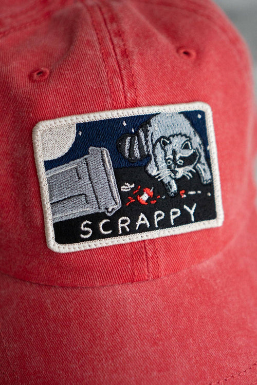 Scrappy Raccoon Sticky Patch