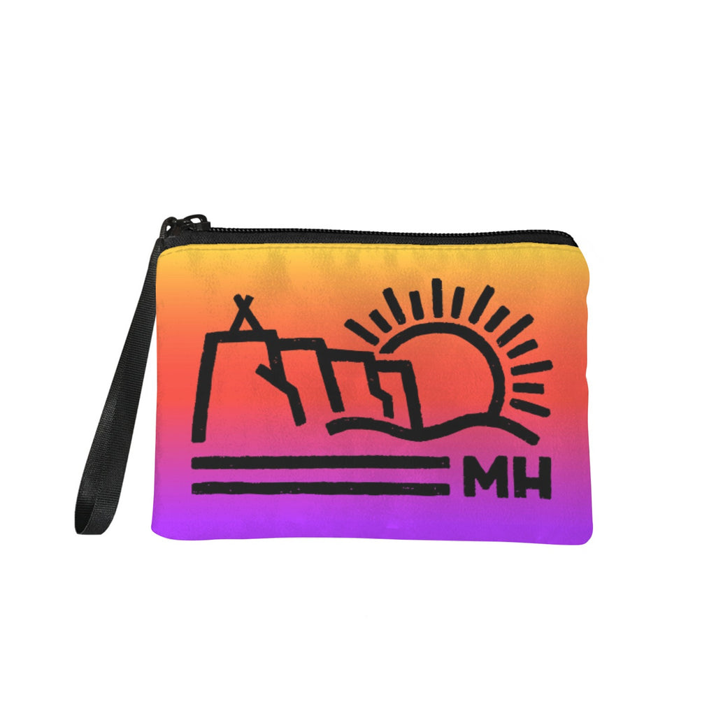 Coulee View Fuzzy Wristlet