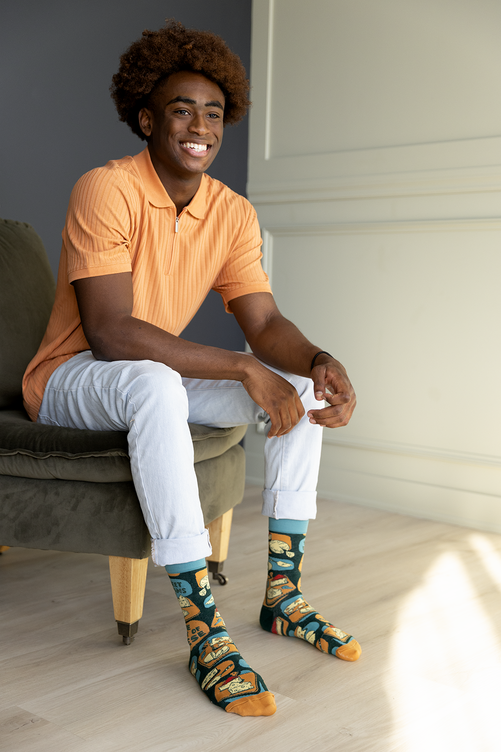 Cheese Dreams Socks - (M/L)