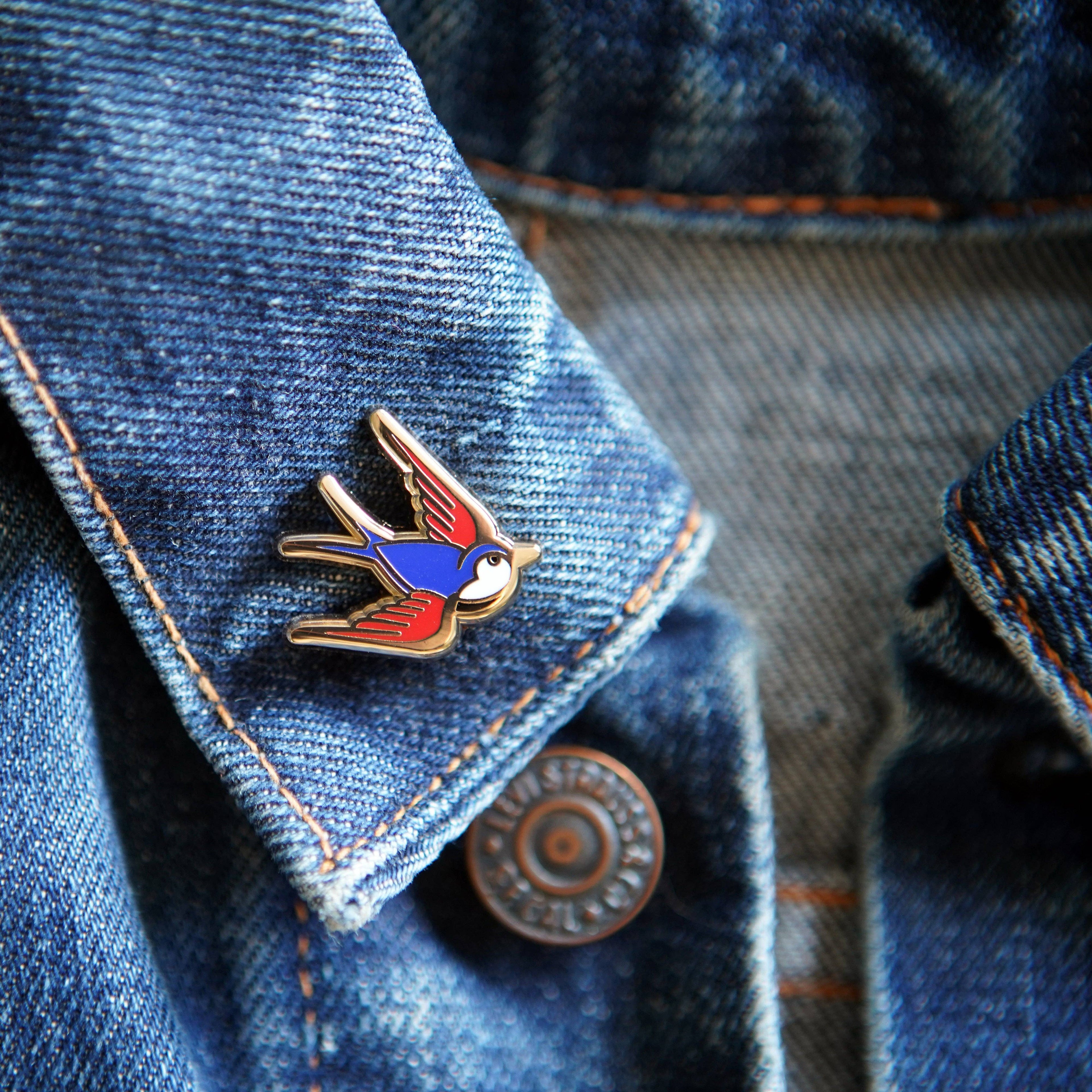 Swallows Enamel Pin Set