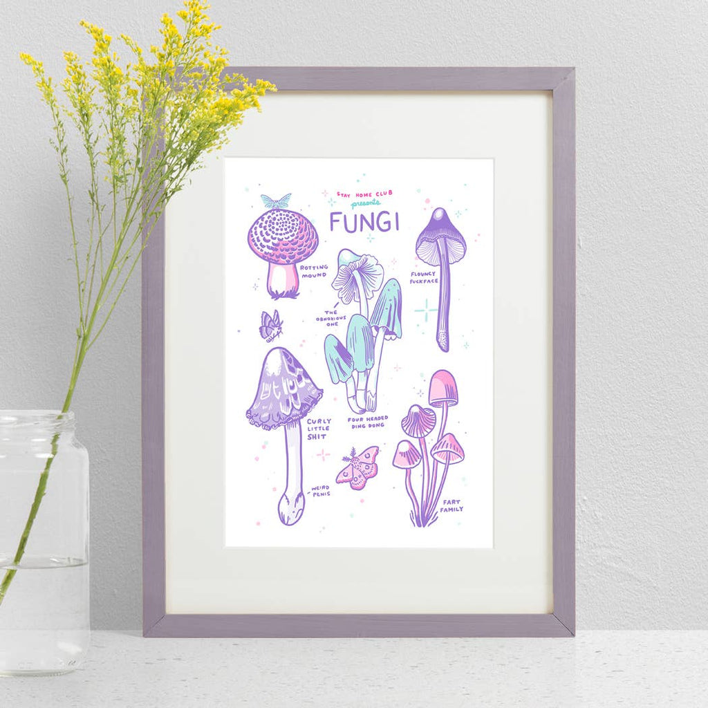 Fungi Art Print - 8x10
