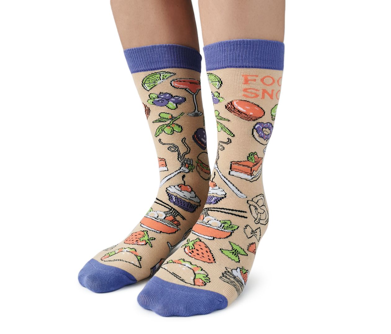 Food Snob Socks - (S/M)