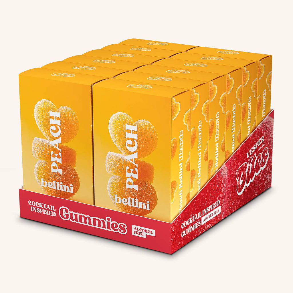 Peach Bellini Gummies - Cocktail Inspired