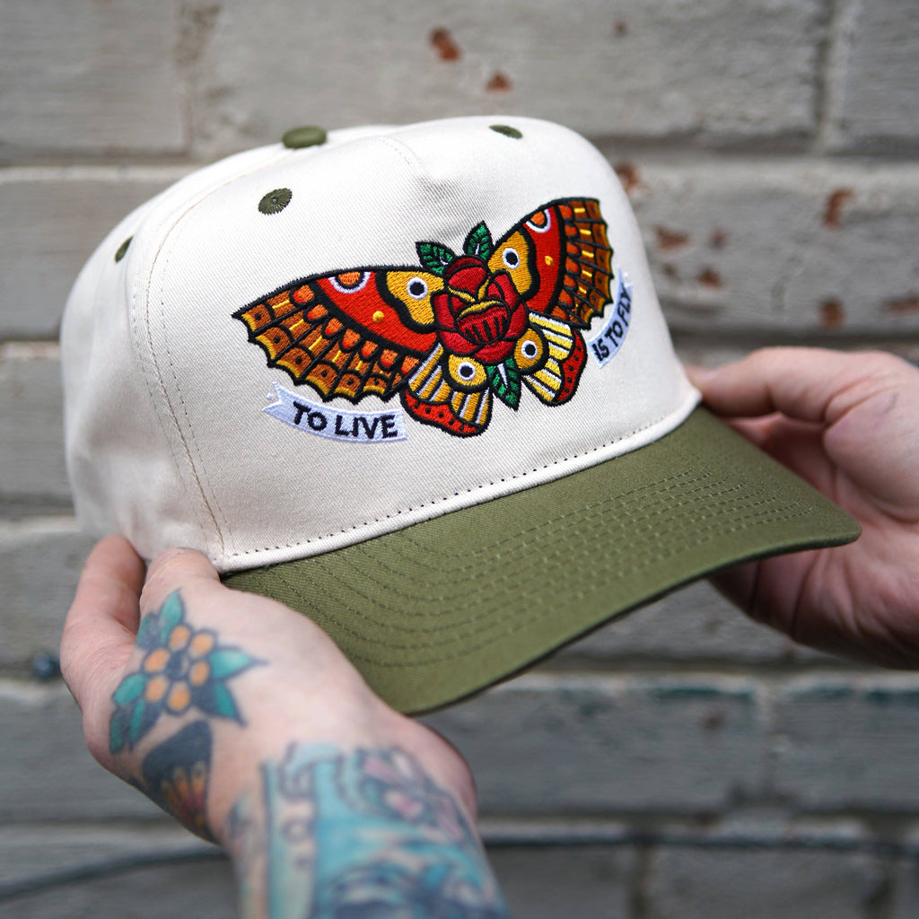 Townes Butterfly Two-Tone Hat