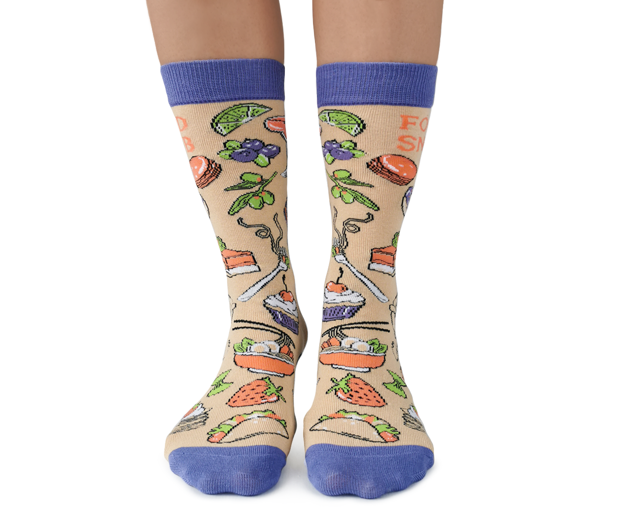 Food Snob Socks - (S/M)