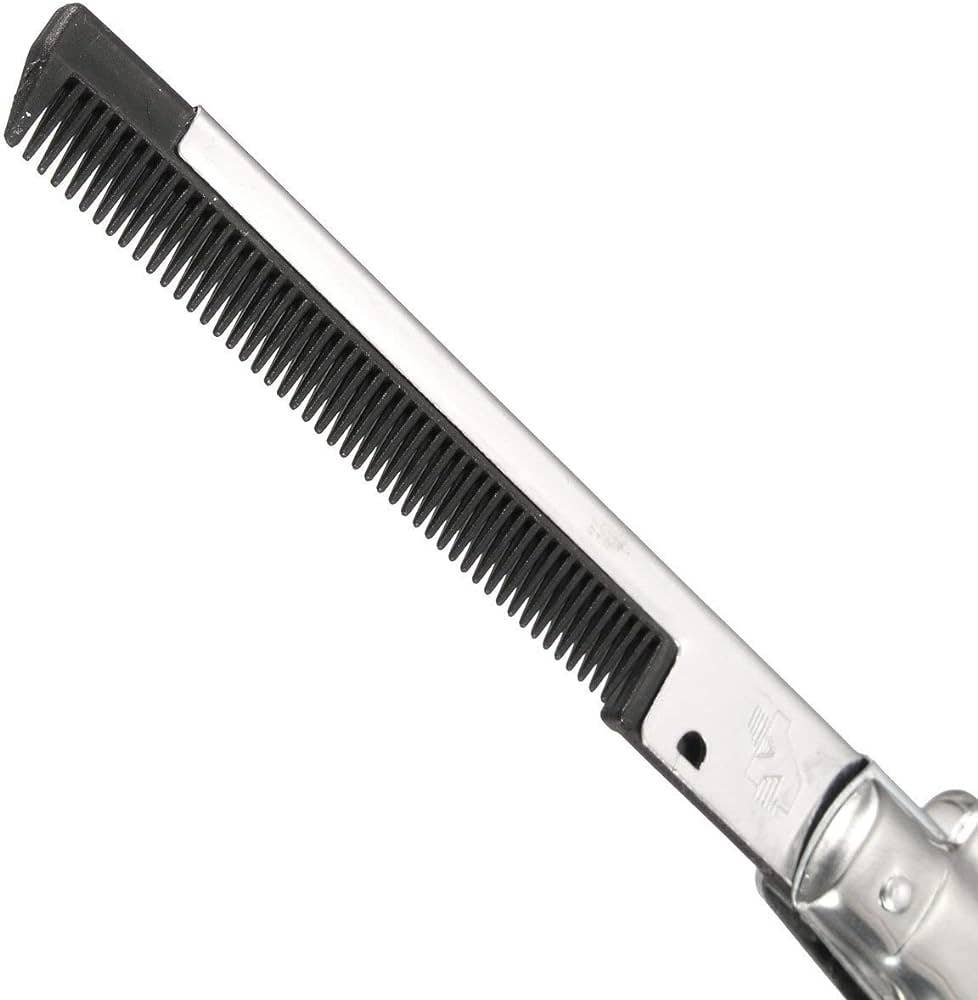 Switchblade Style Folding Pocket Comb