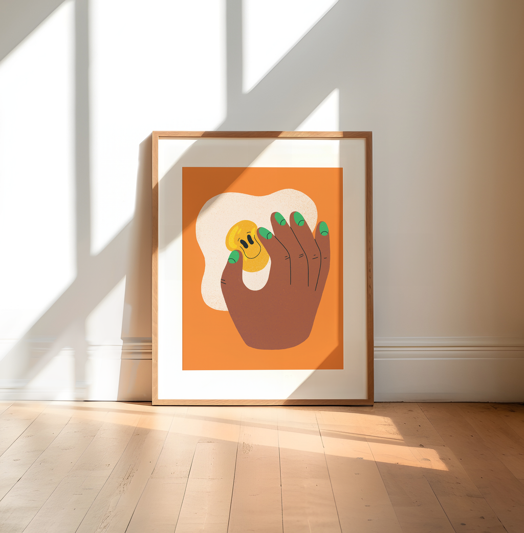 The Breakfast Egg Print - 8x10