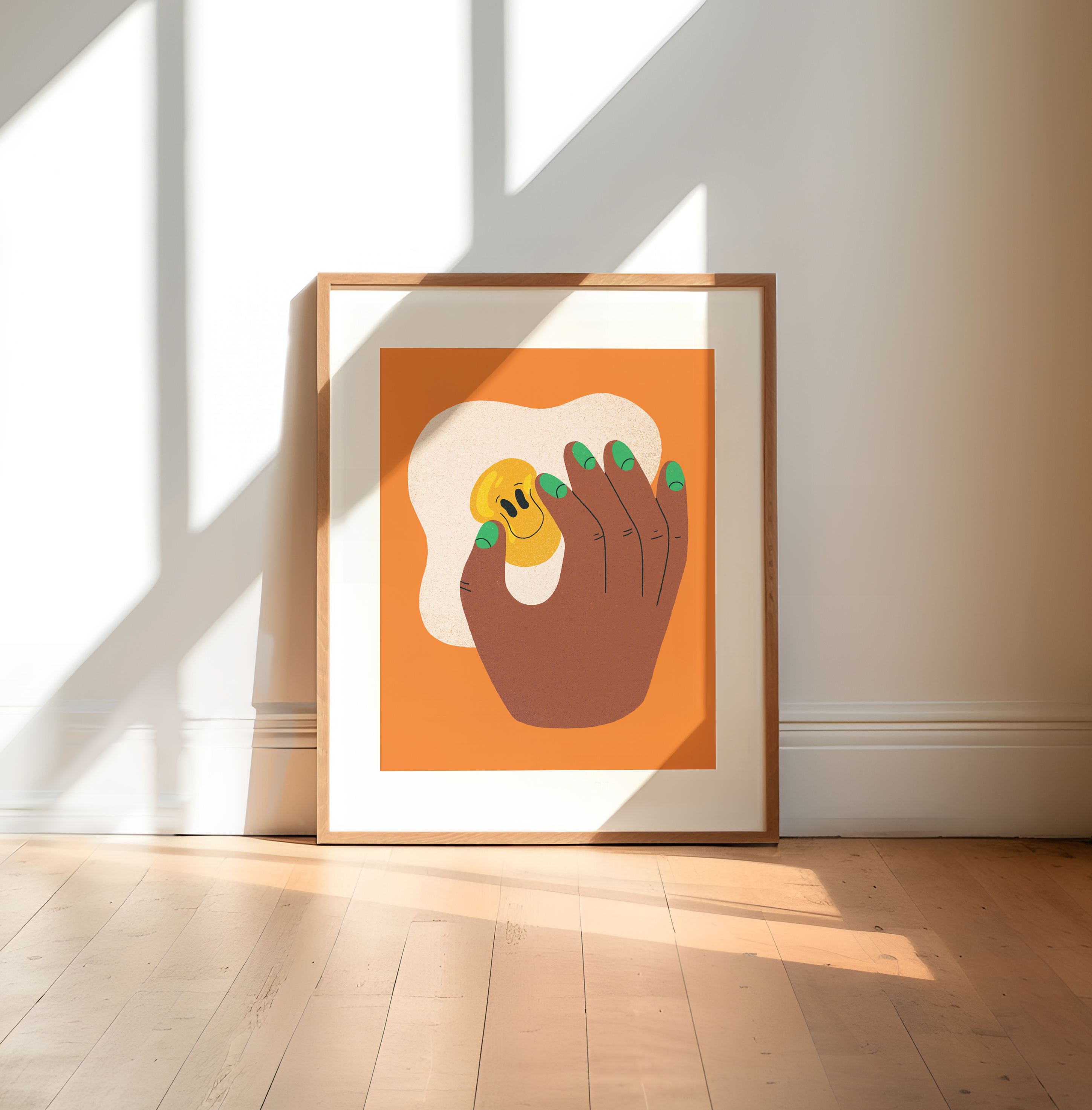 The Breakfast Egg Print - 8x10