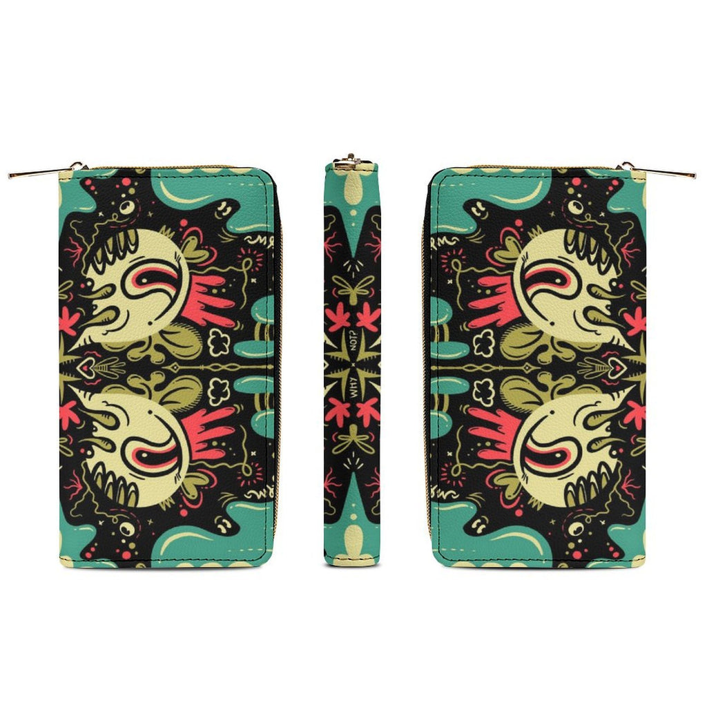 Why Not? Zippered Wallet