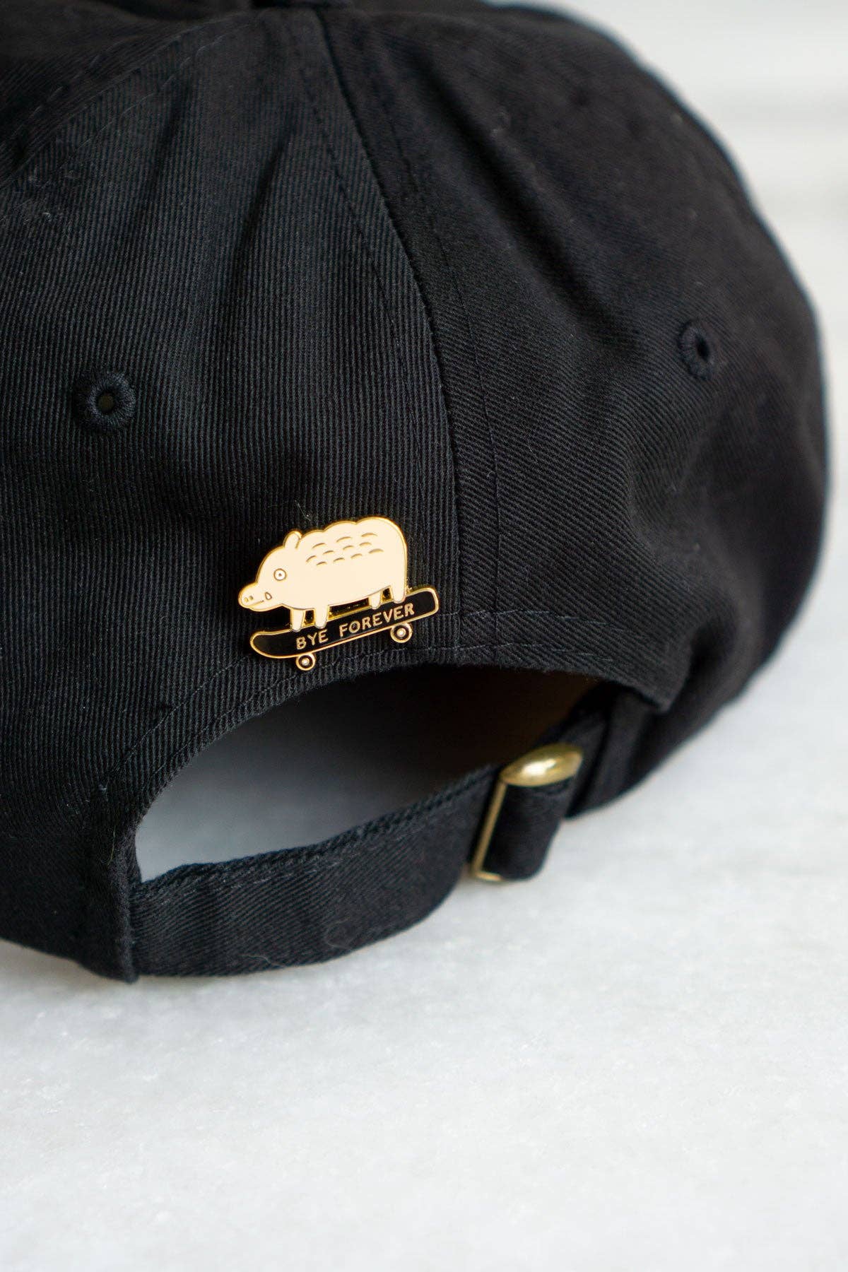 Bye Forever (Boar) Pin