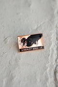 Uneasy Does It Lapel Pin