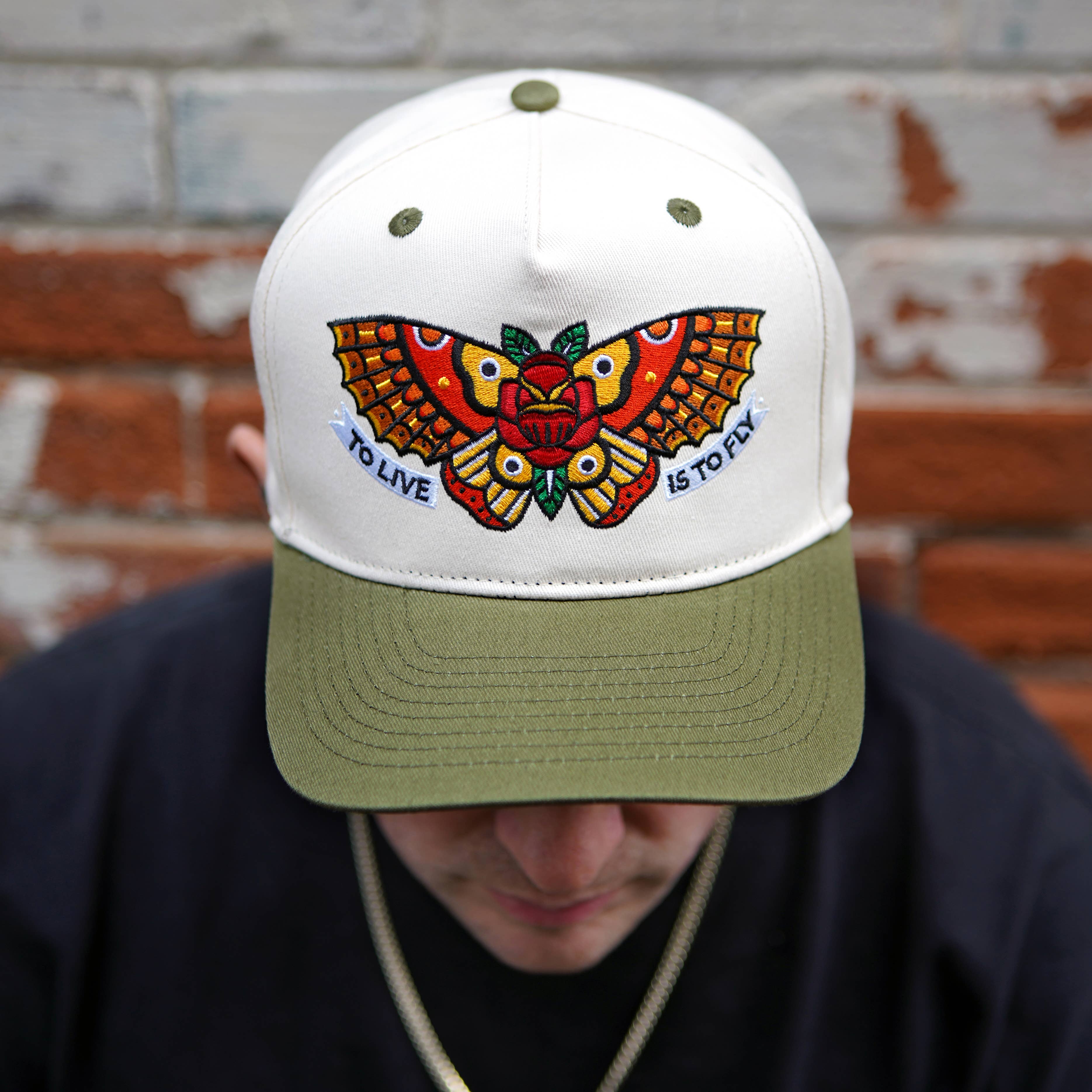 Townes Butterfly Two-Tone Hat