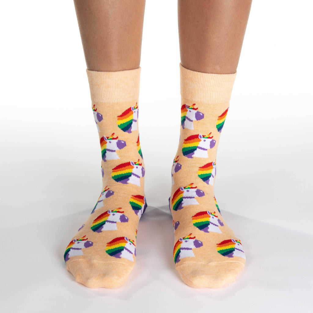 Rainbow Unicorn Socks - S/M