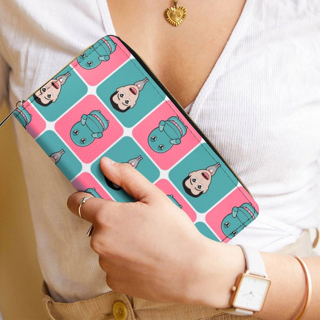 Peewee+Chairry Zippered Wallet