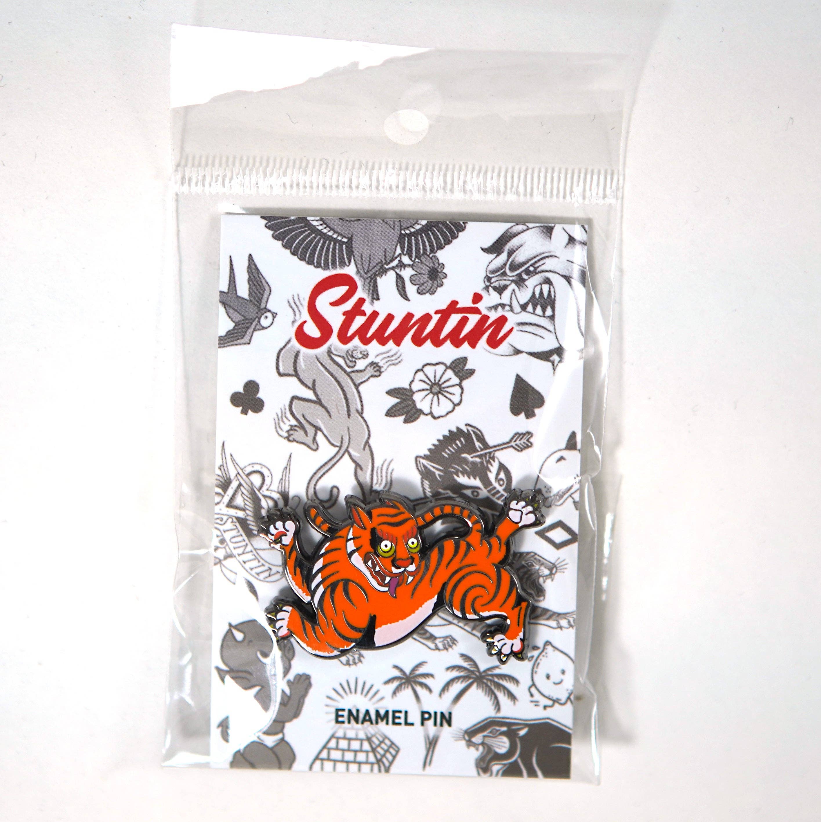Tiger Enamel Pin