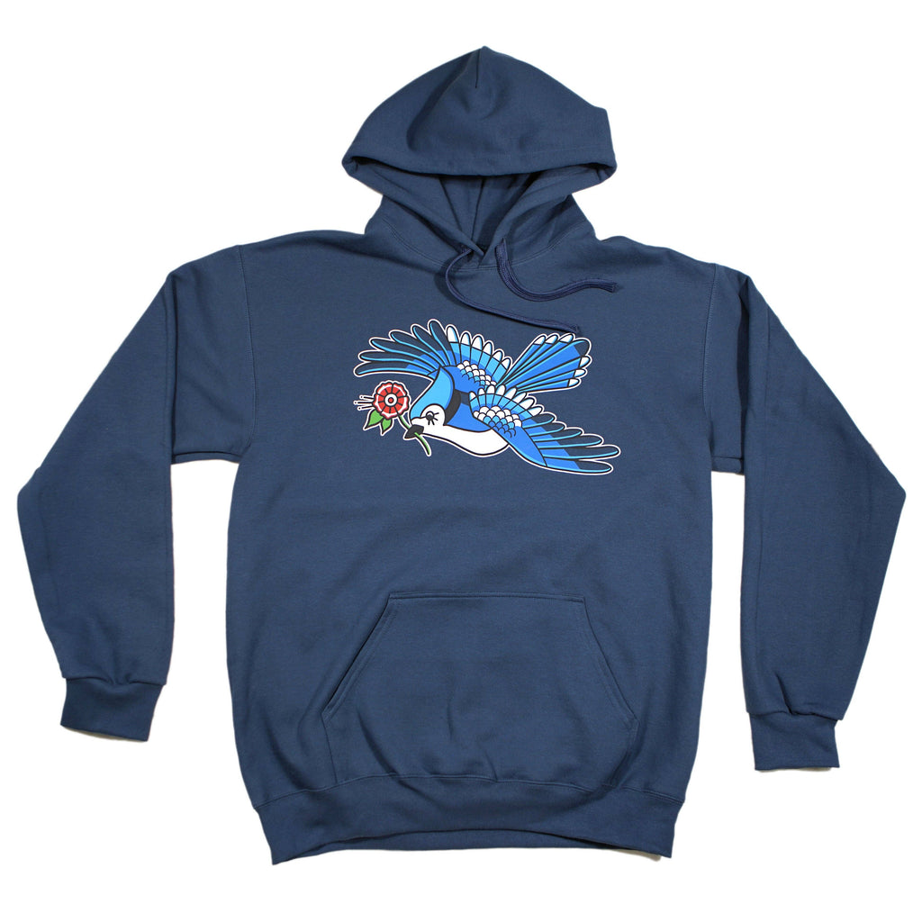 Blue Jay Hoodie: L