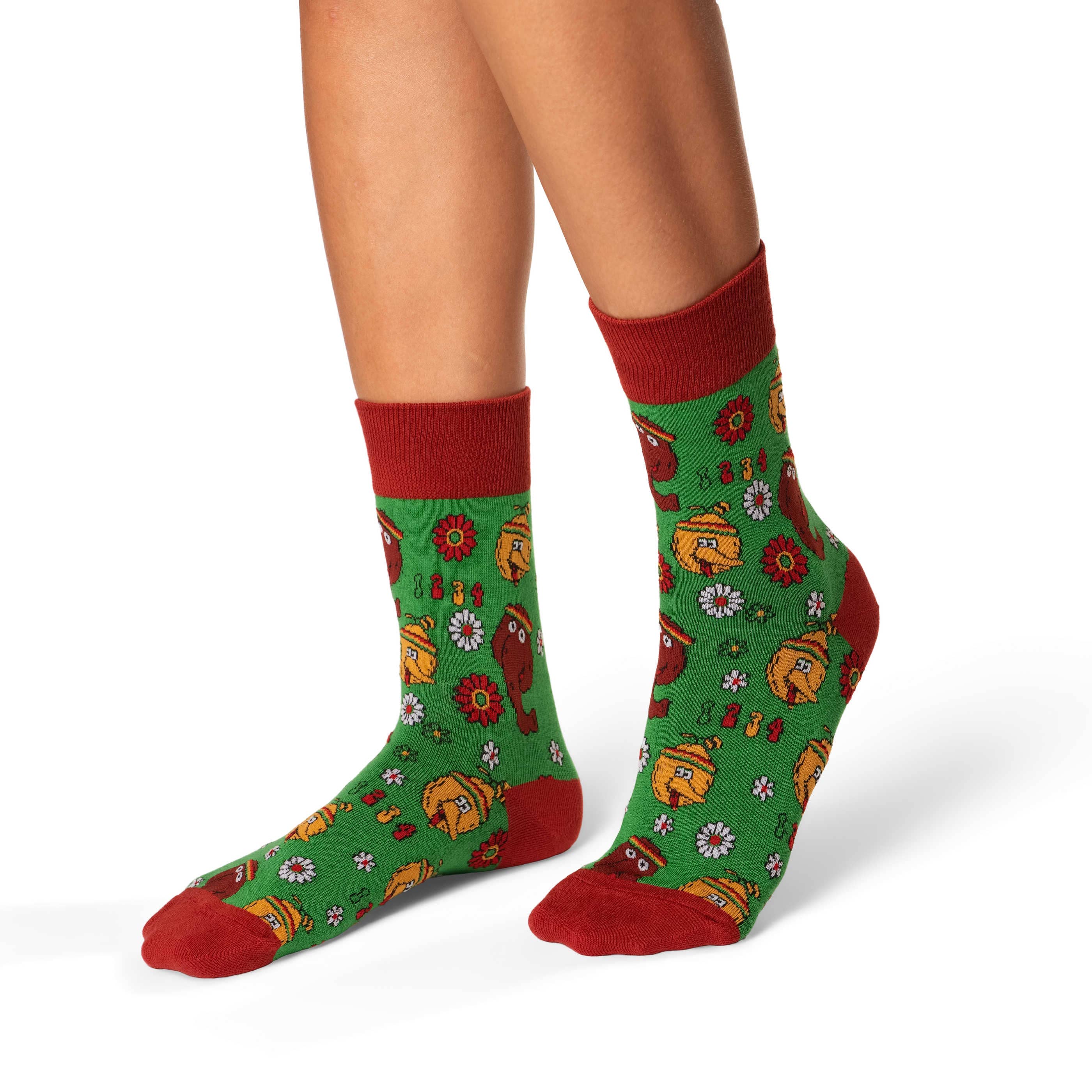 Snuffleupagus Socks - S/M