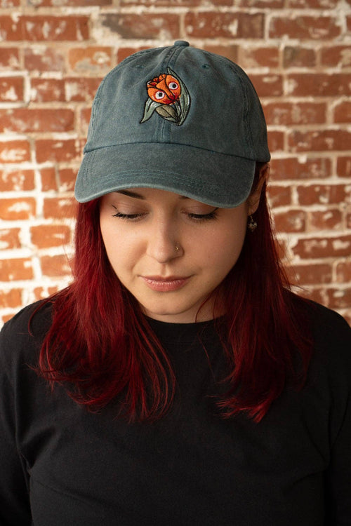 Googly Tulip Hat - Teal