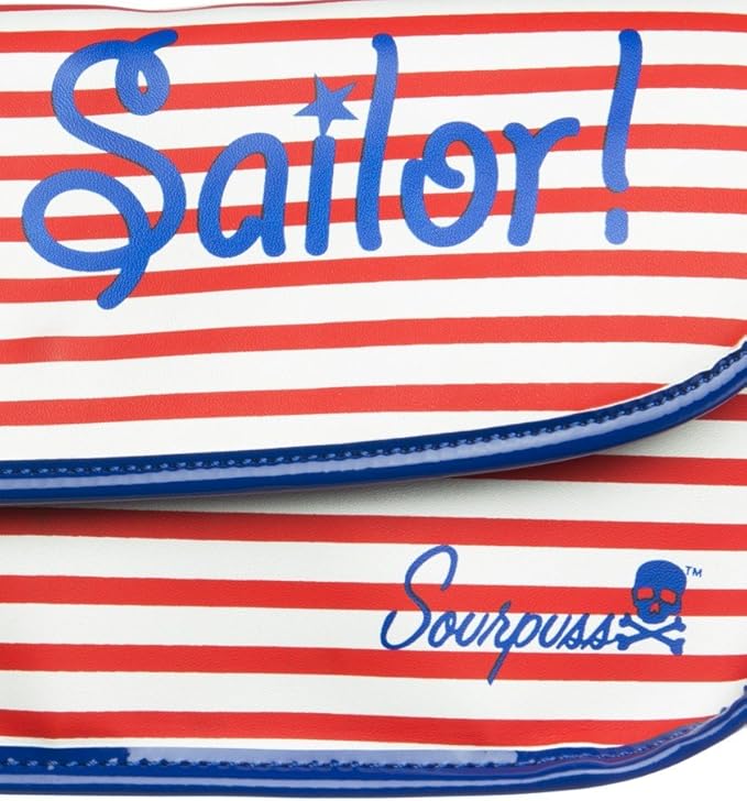 Ahoy Sailor Nautical Retro Clutch