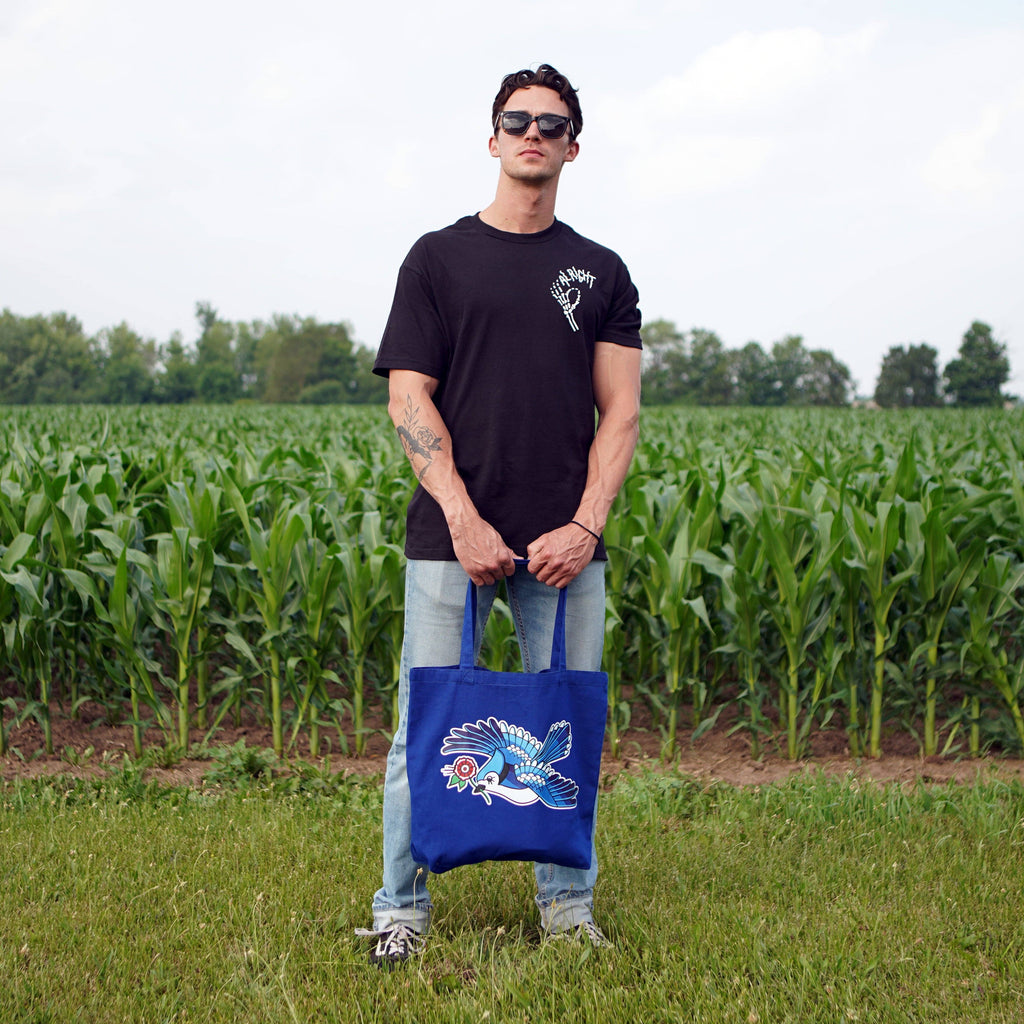 Blue Jay Tote Bag