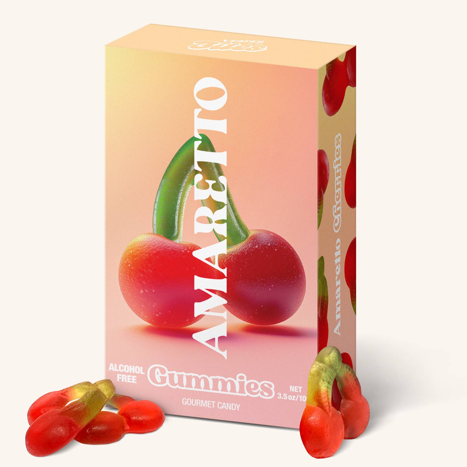 Amaretto Cherry Gummies - Cocktail Inspired