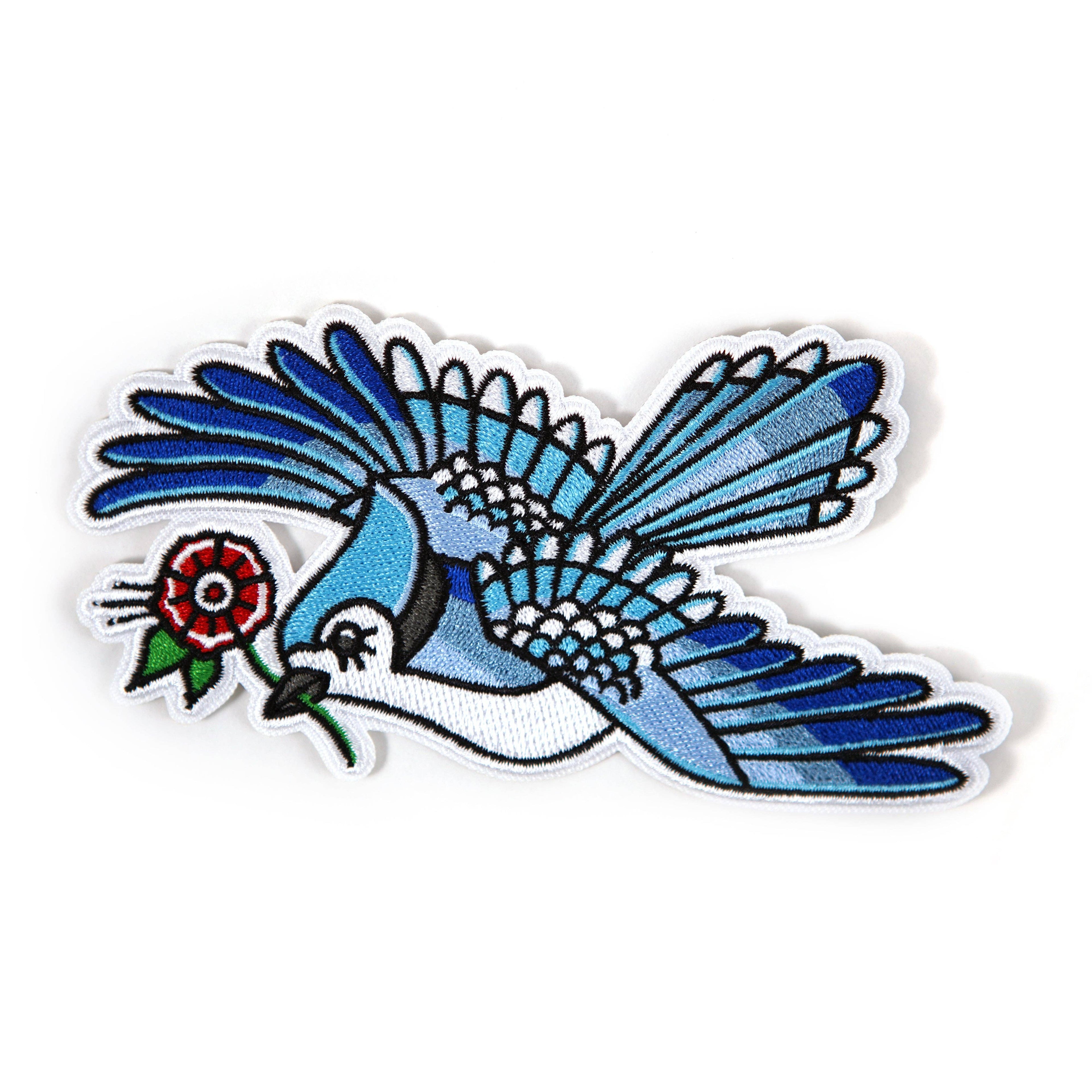 Large Blue Jay Patch - Go Jays!!
