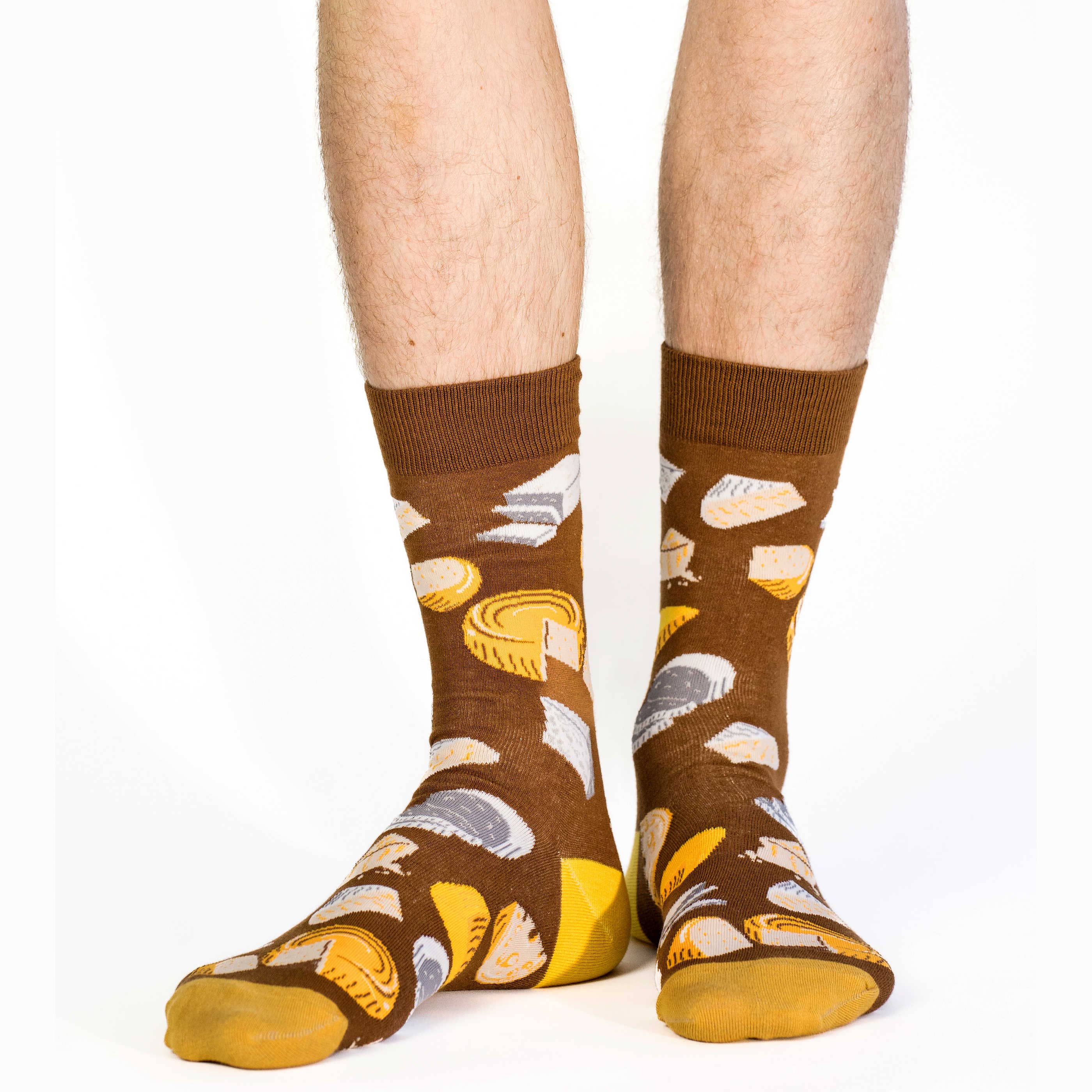 Cheese Socks - M/L