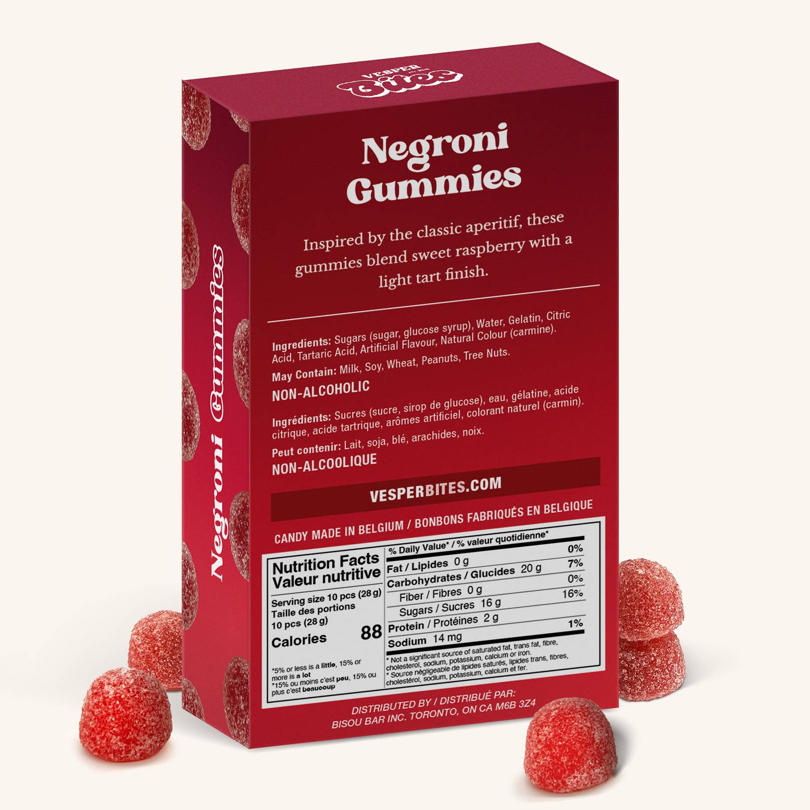 Negroni Gummies - Cocktai Inspired