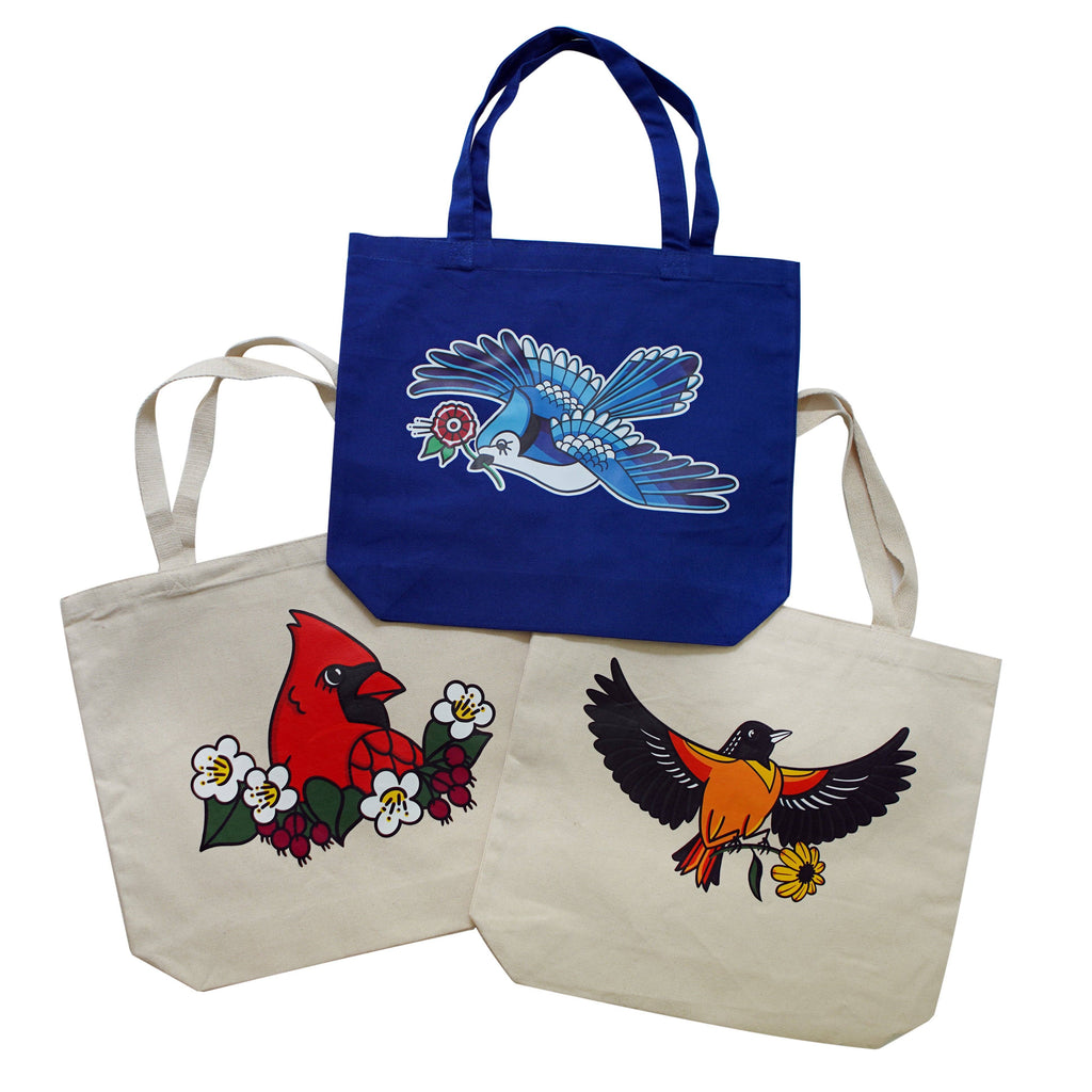 Blue Jay Tote Bag