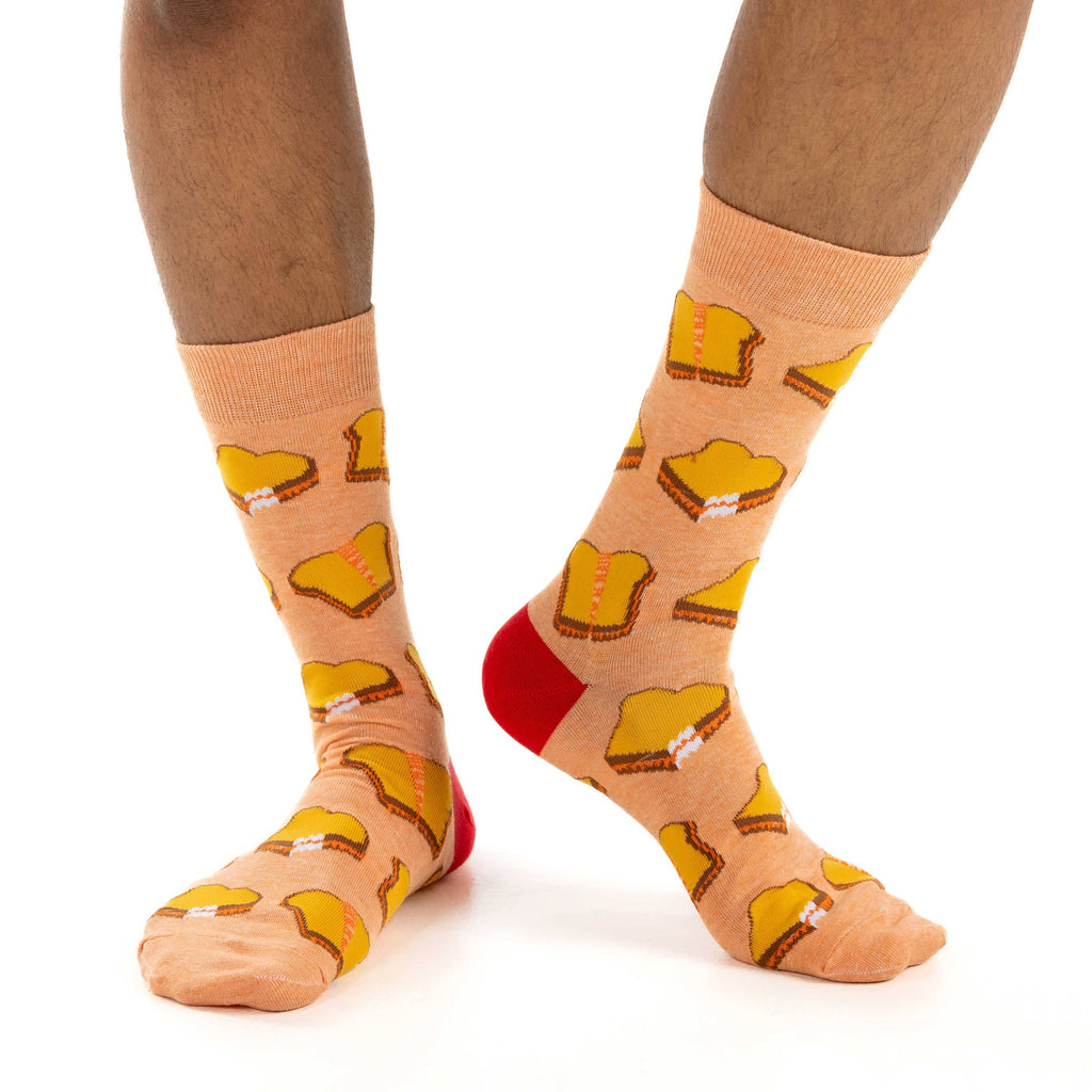 Grilled Cheese Socks - M/L