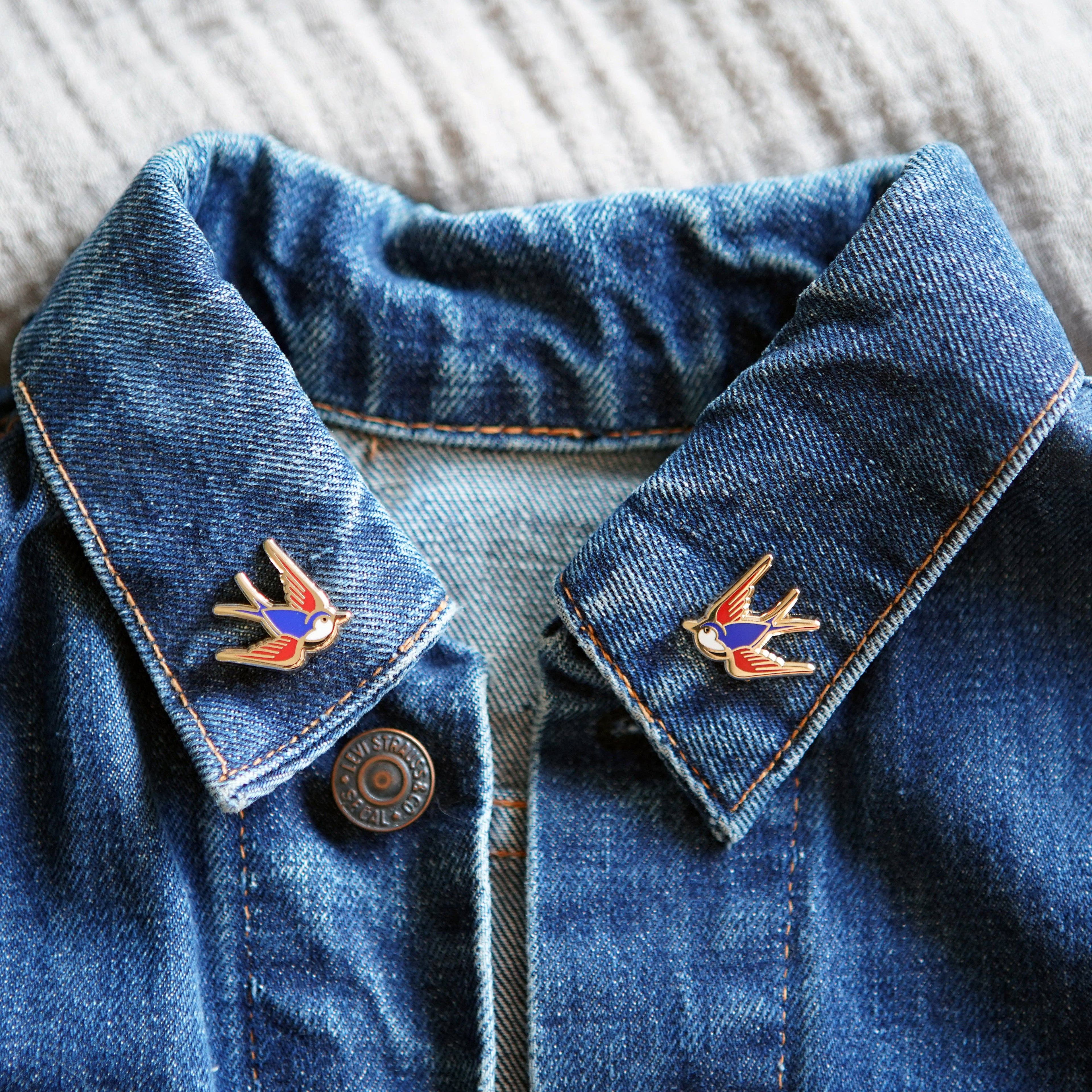 Swallows Enamel Pin Set
