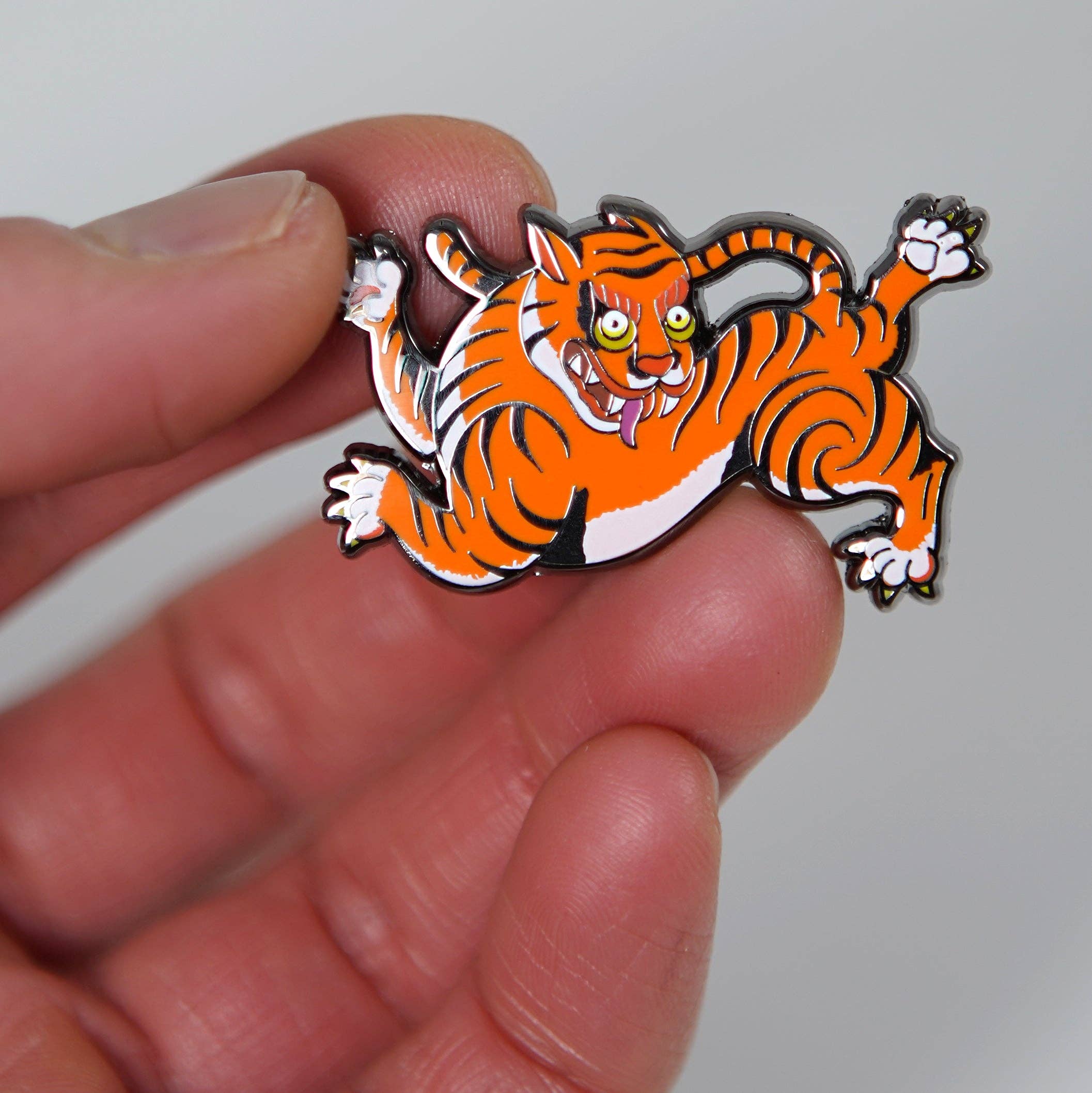 Tiger Enamel Pin