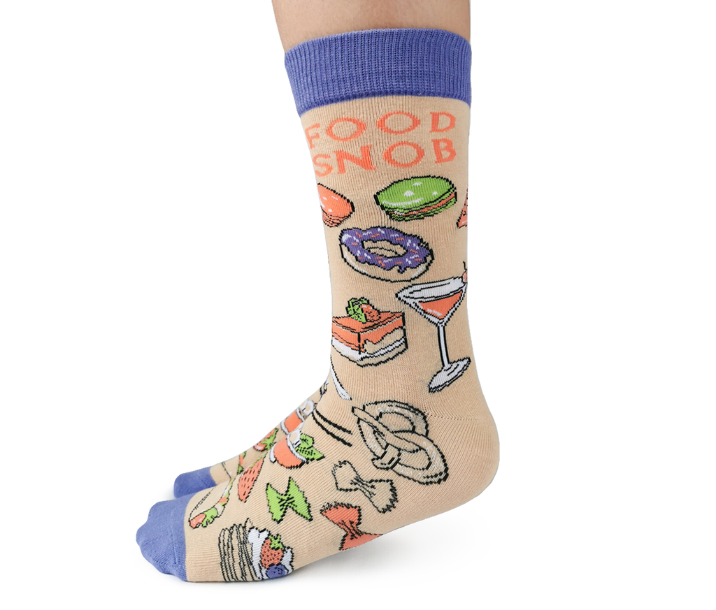 Food Snob Socks - (S/M)