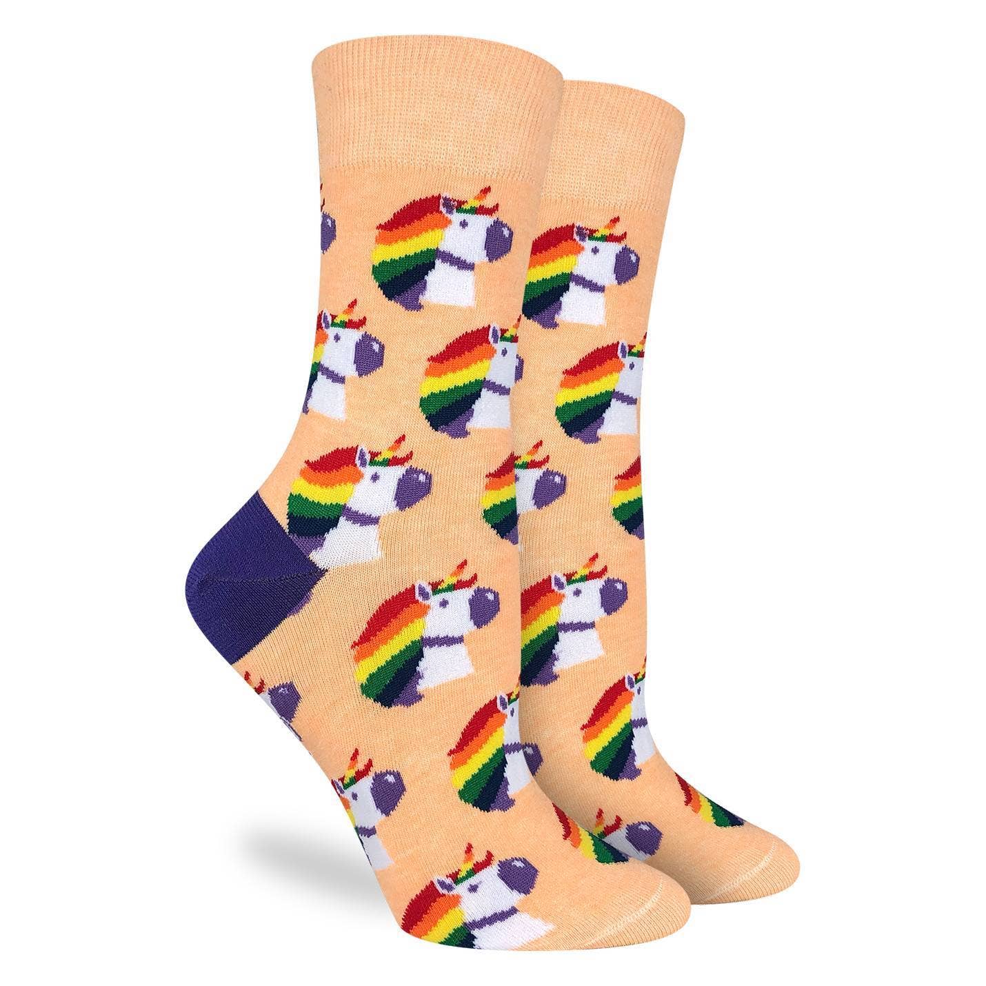Rainbow Unicorn Socks - S/M