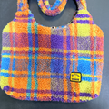 Plushy Plaid Bag