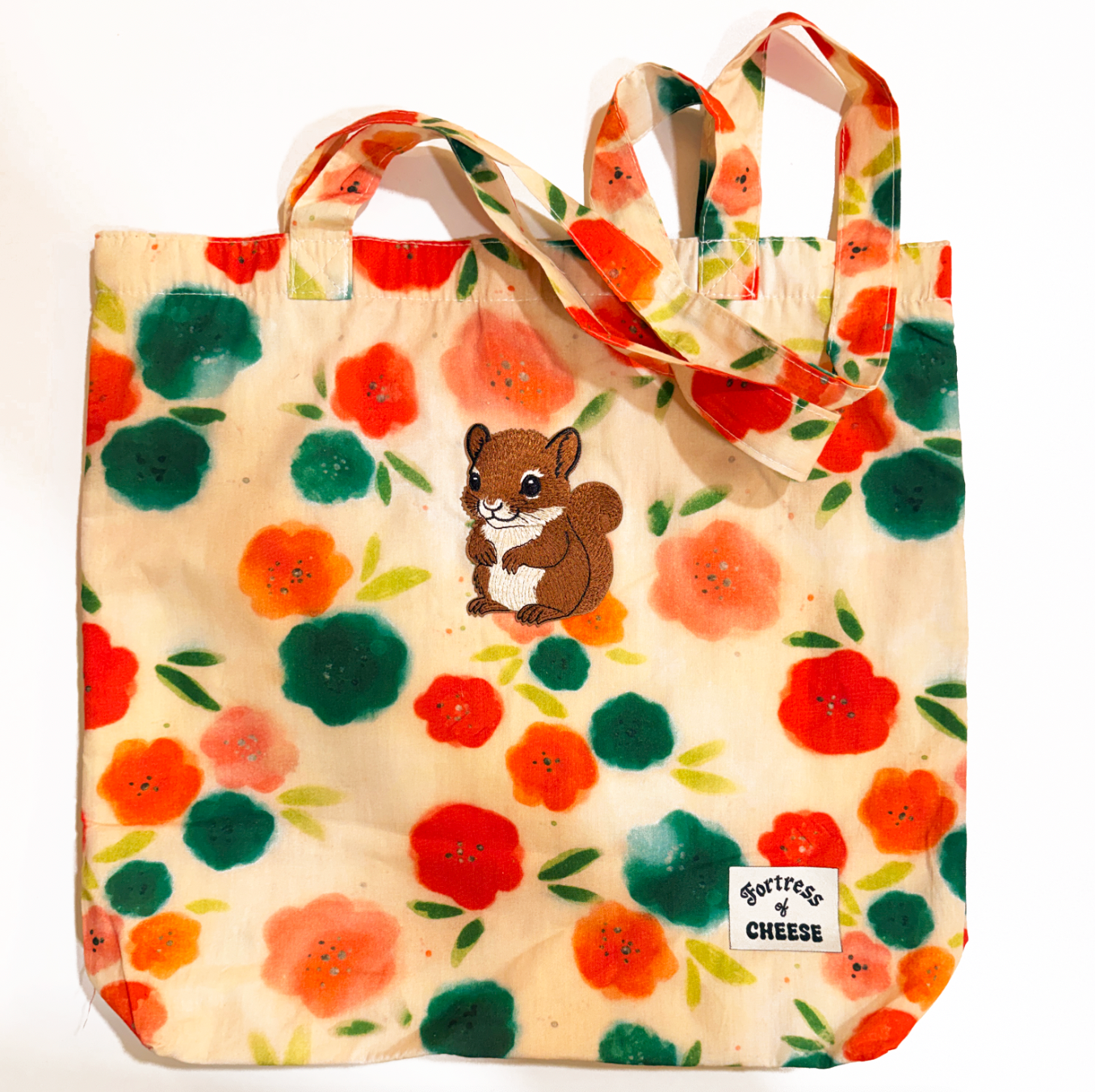 Squirrelly Tote Bag