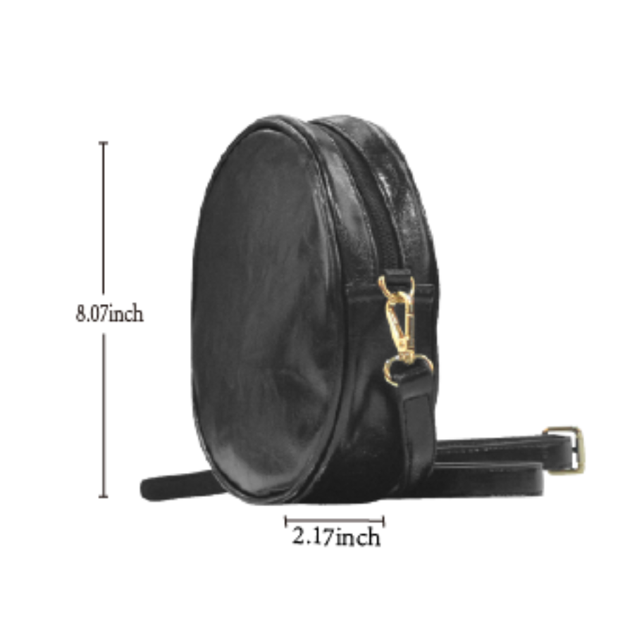 Vinyl Sounds Better Faux Leather Sling Bag