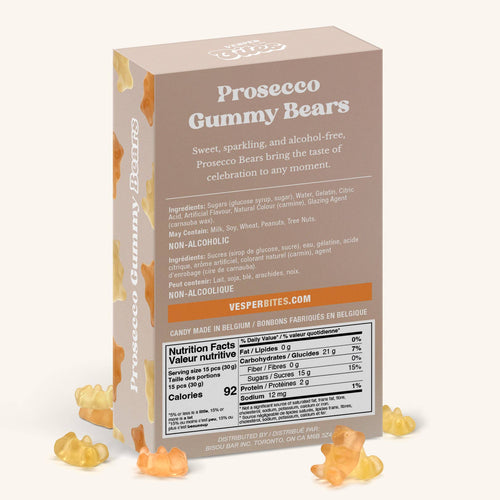 Prosecco Bear Gummies - Cocktail Inspired