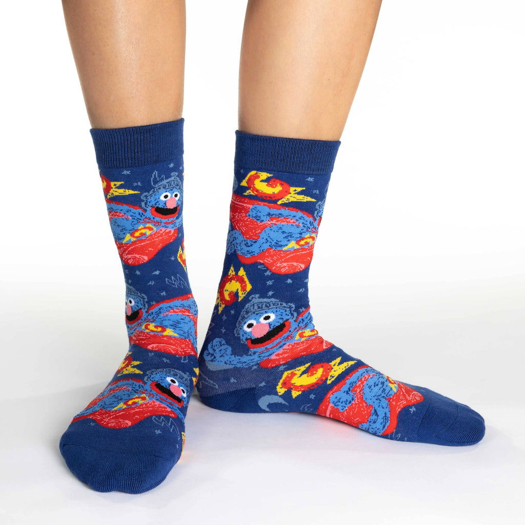 Super Grover Socks - S/M