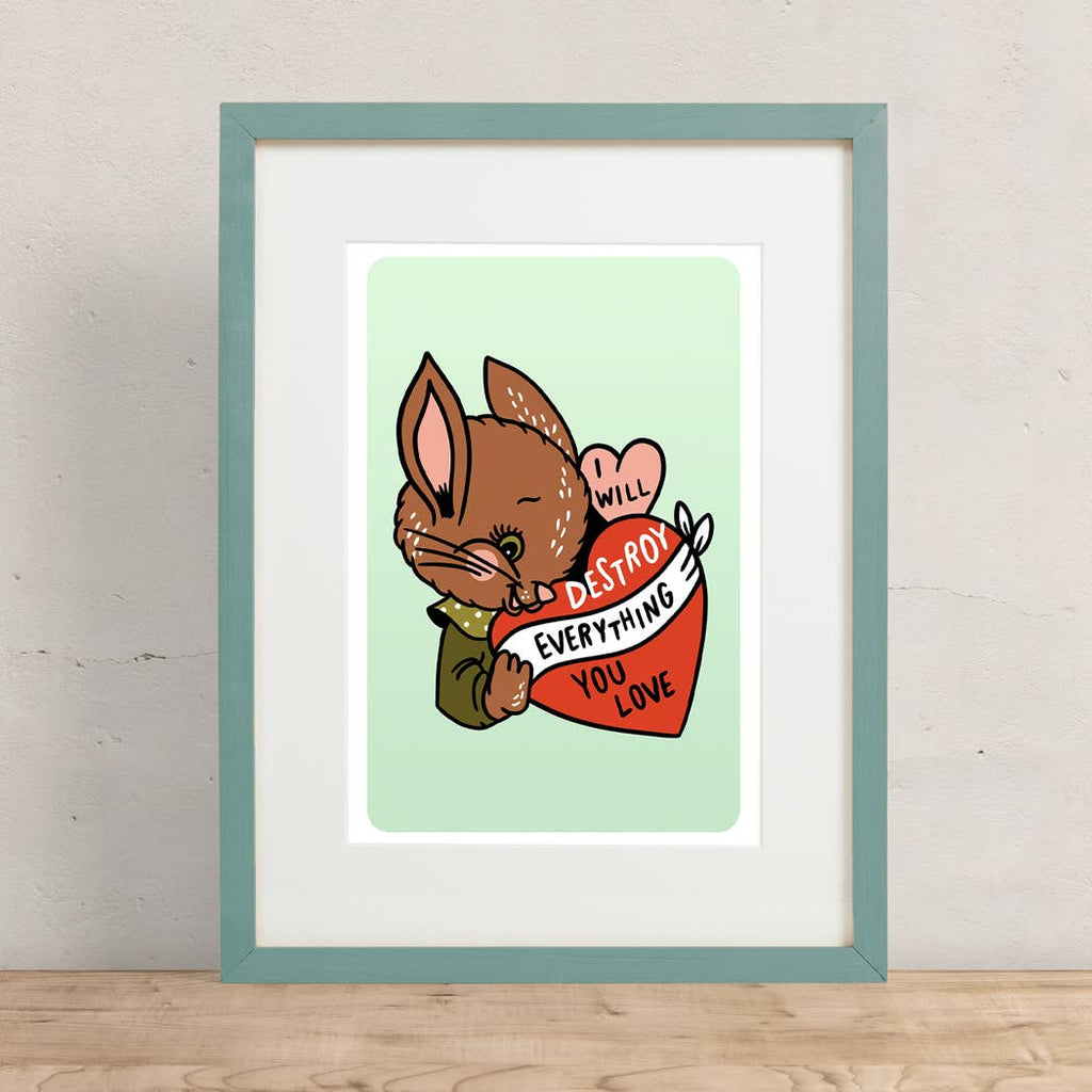 Destroy Art Print - 12x18